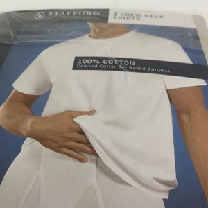 STAFFORD ESSENTIALS CREW NECK